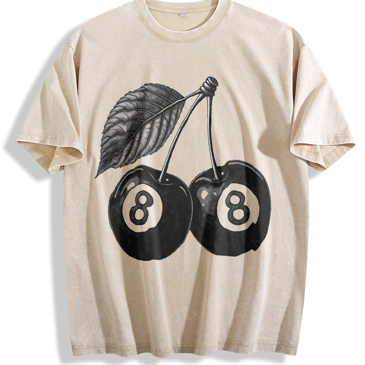 8 Ball Cherry Vintage Washed T-Shirt product image 1