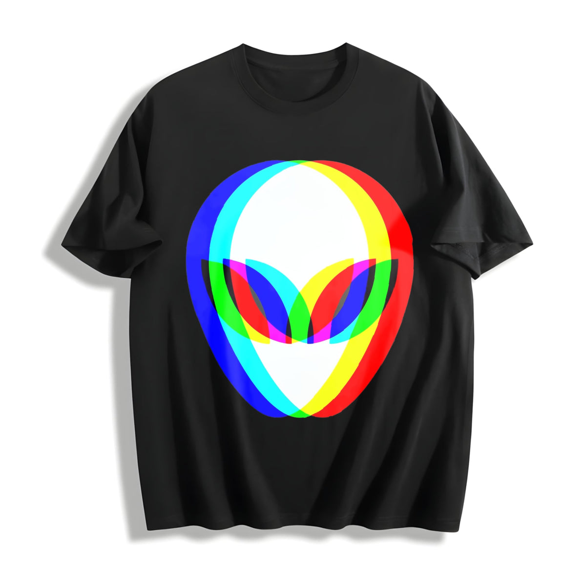 100 Alien Head Trippy Vaporwave Techno Rave Edm Music product image 1