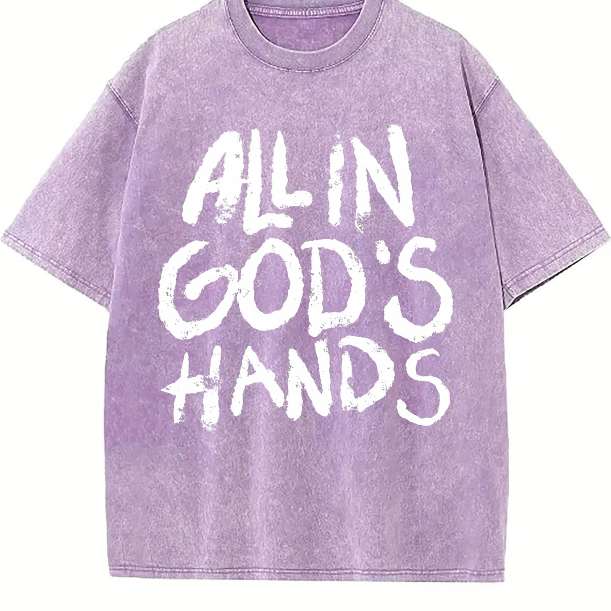 All In God's Hands Faith Vintage Washed T-Shirt product image 6