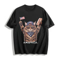Patriotic Cat Cotton T-Shirt product image 1