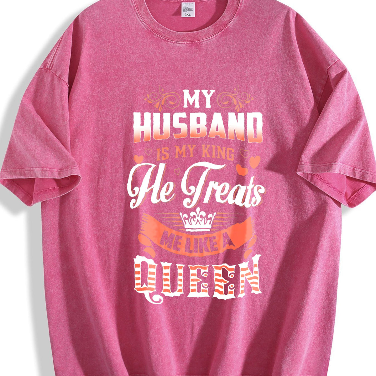 Funny Daughter Wife Slogan Vintage Washed T-Shirt product image 7