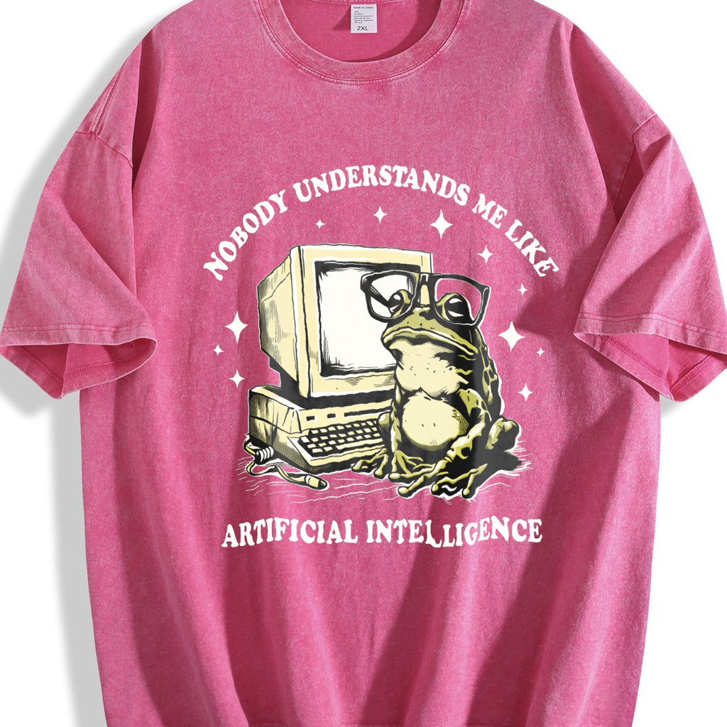 Funny Popular Ai Vintage Washed T-Shirt product image 7