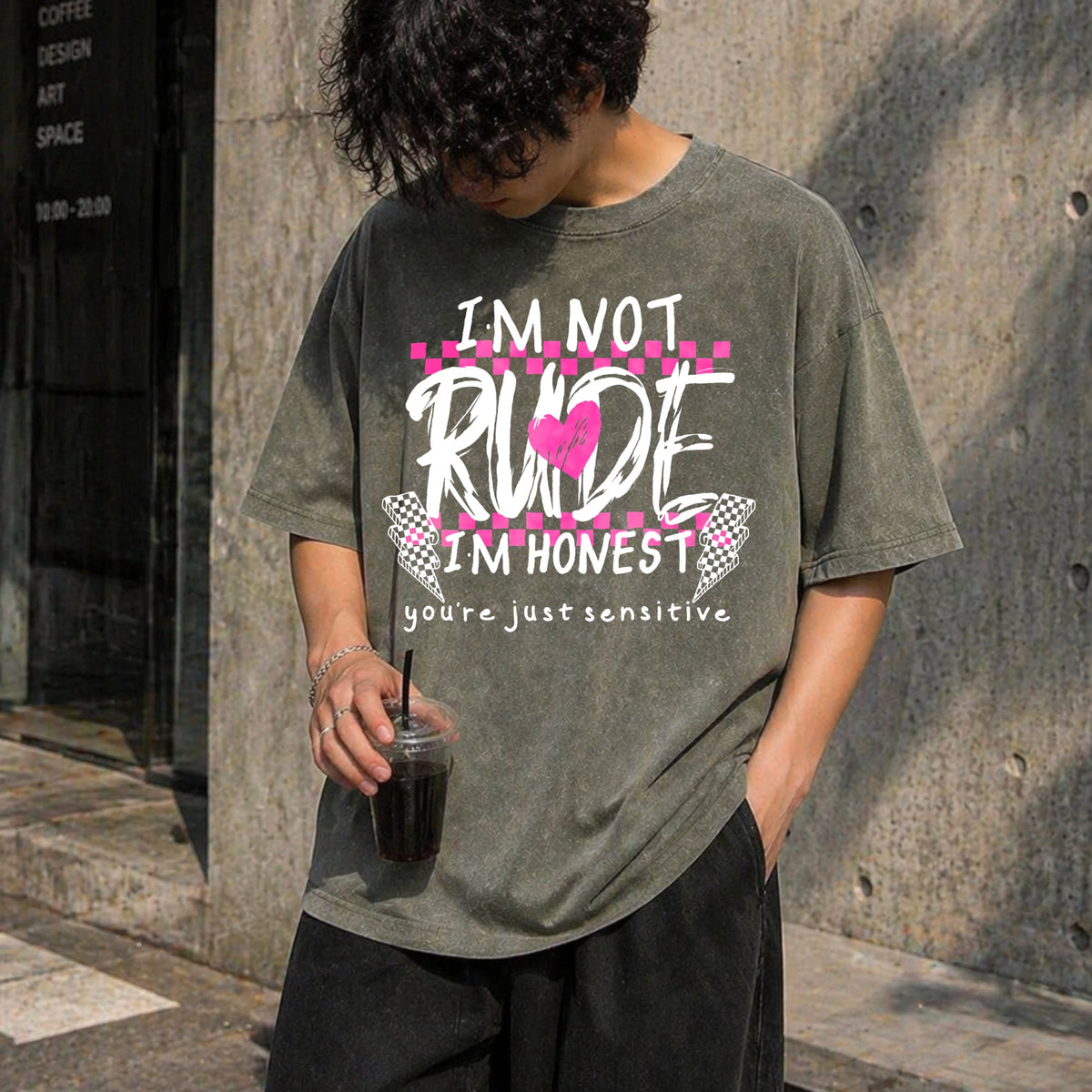 Ladies Summer Vintage Washed T-Shirt product image 4