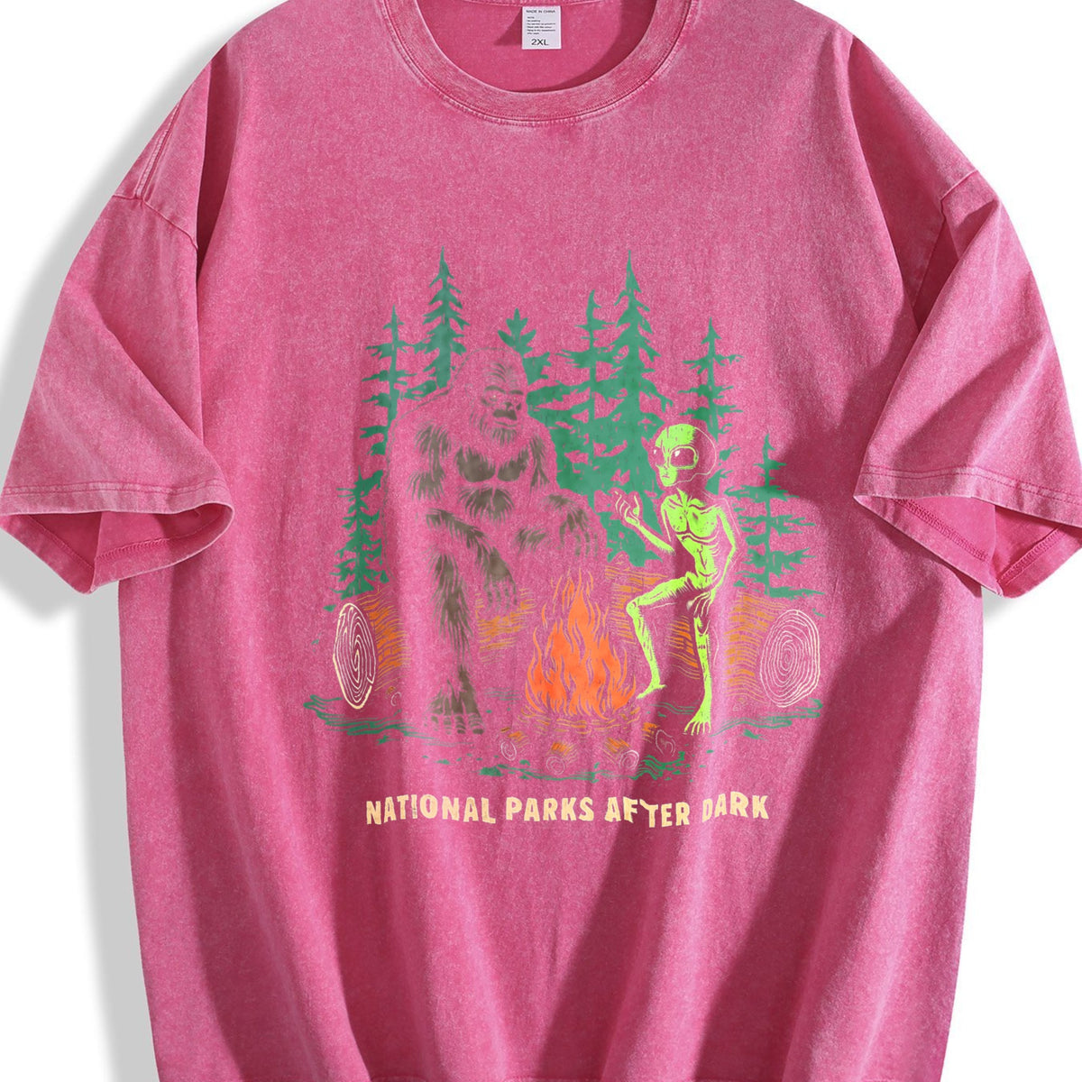 Funny National Parks After Dark Sarcastic Bigfoot Alien product image 7