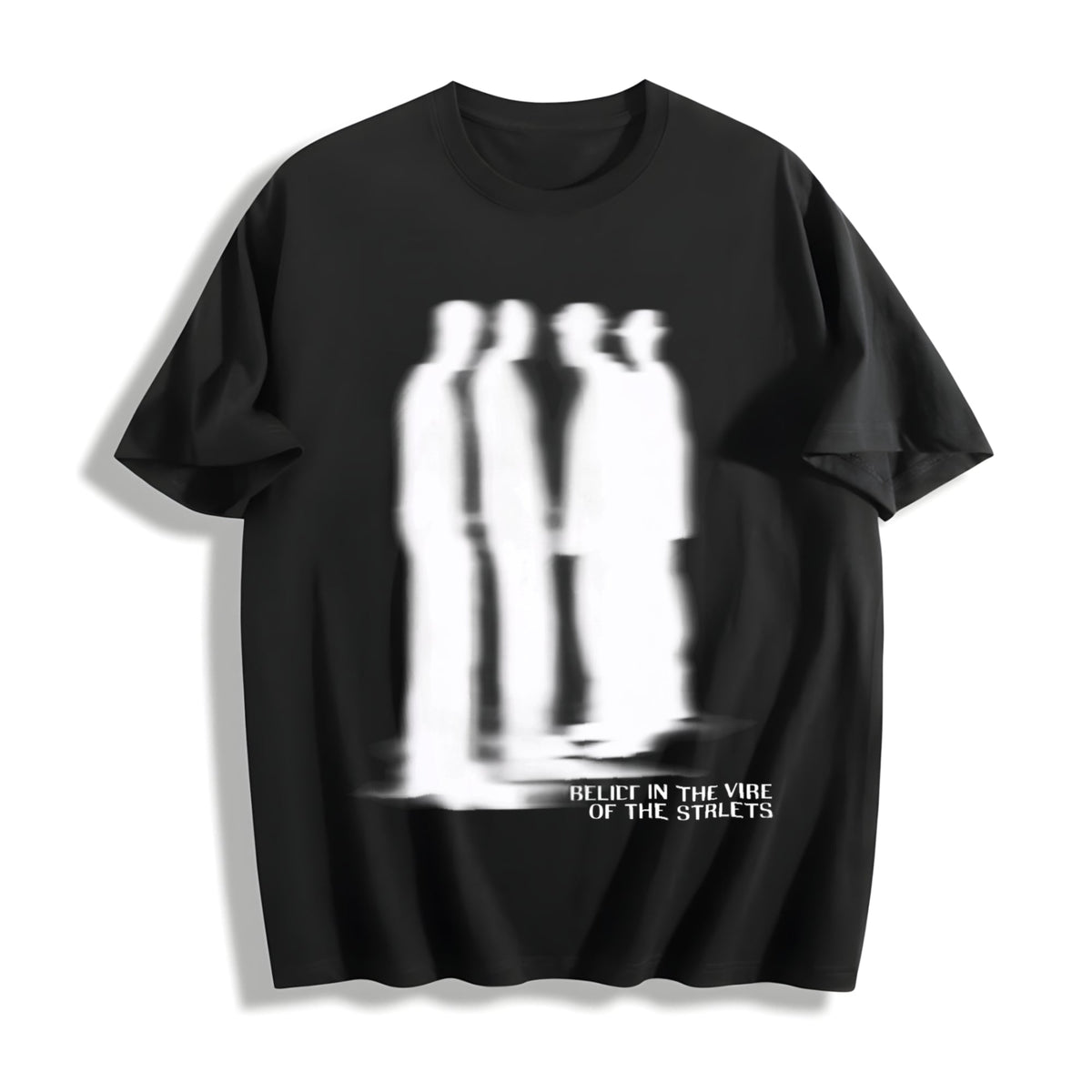 Atmosphere Virtual Shadow Characters Cotton T-Shirt product image 1