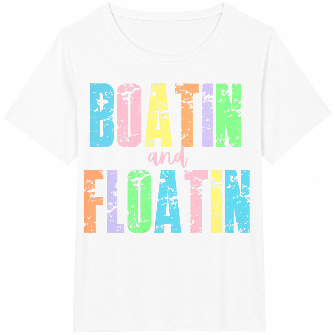 Boatin And Floatin Cotton T-Shirt product image 2
