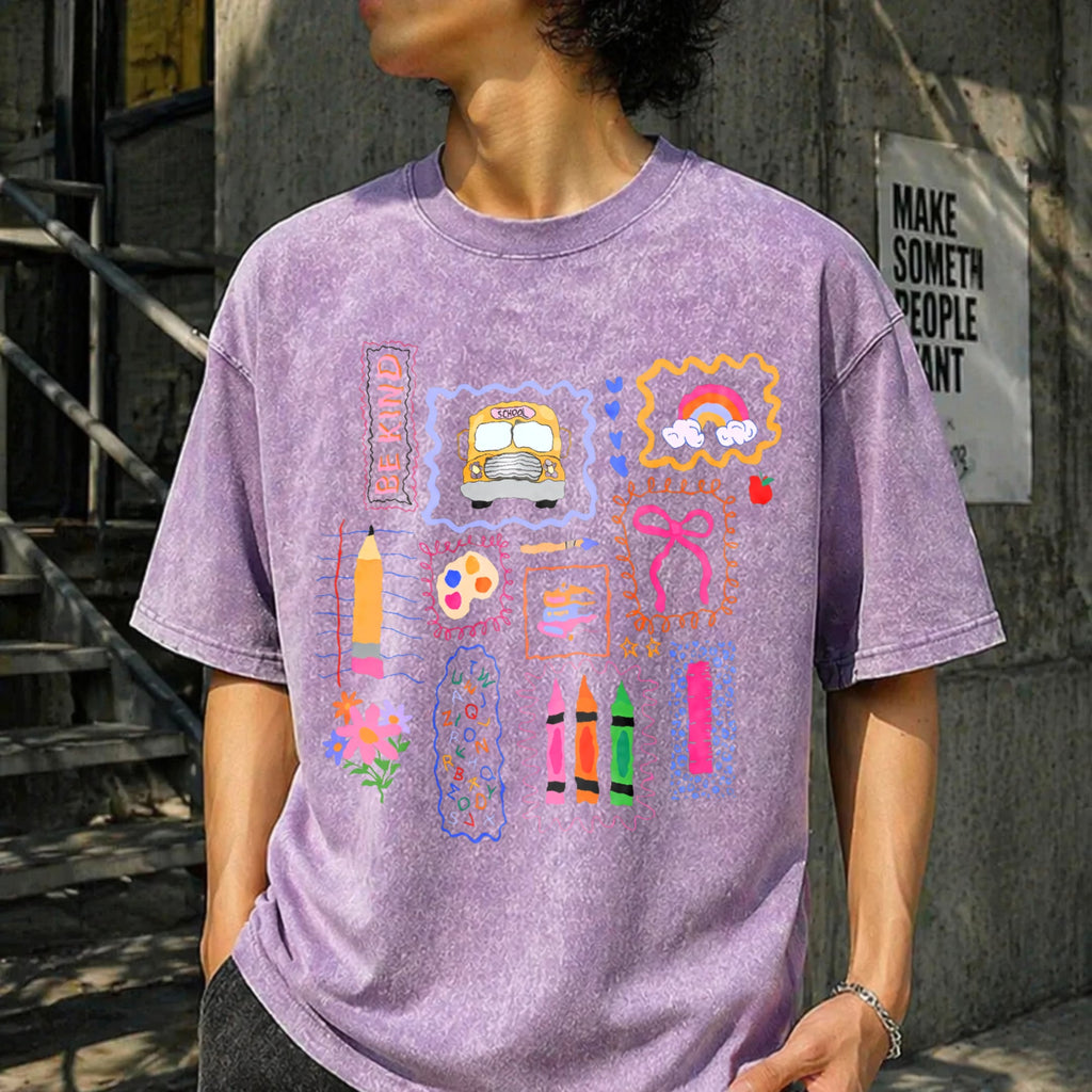Teacher Vintage Washed T-Shirt product image 6