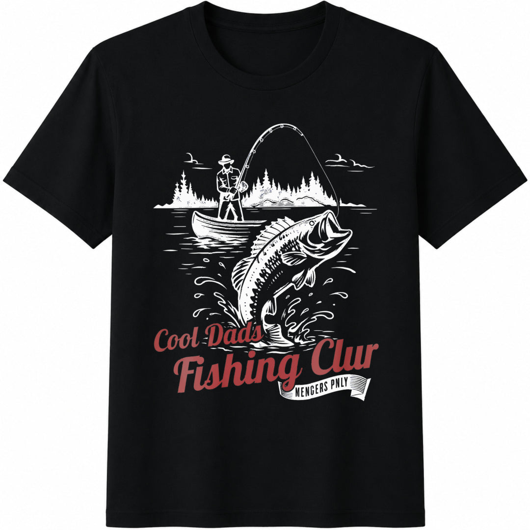 Fishing Dad Cotton T-Shirt product image 1