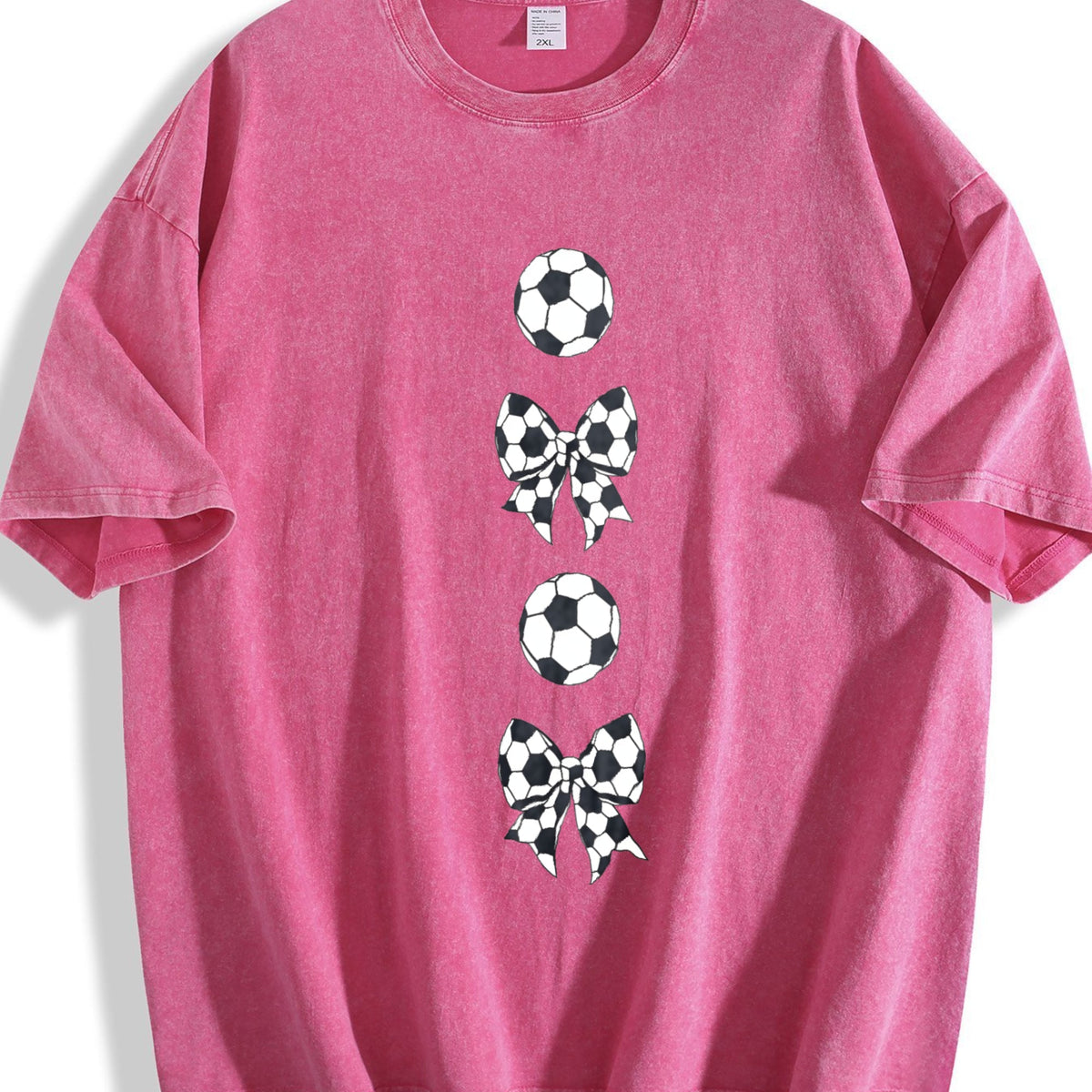Global Soccer Fan Vintage Washed T-Shirt product image 7