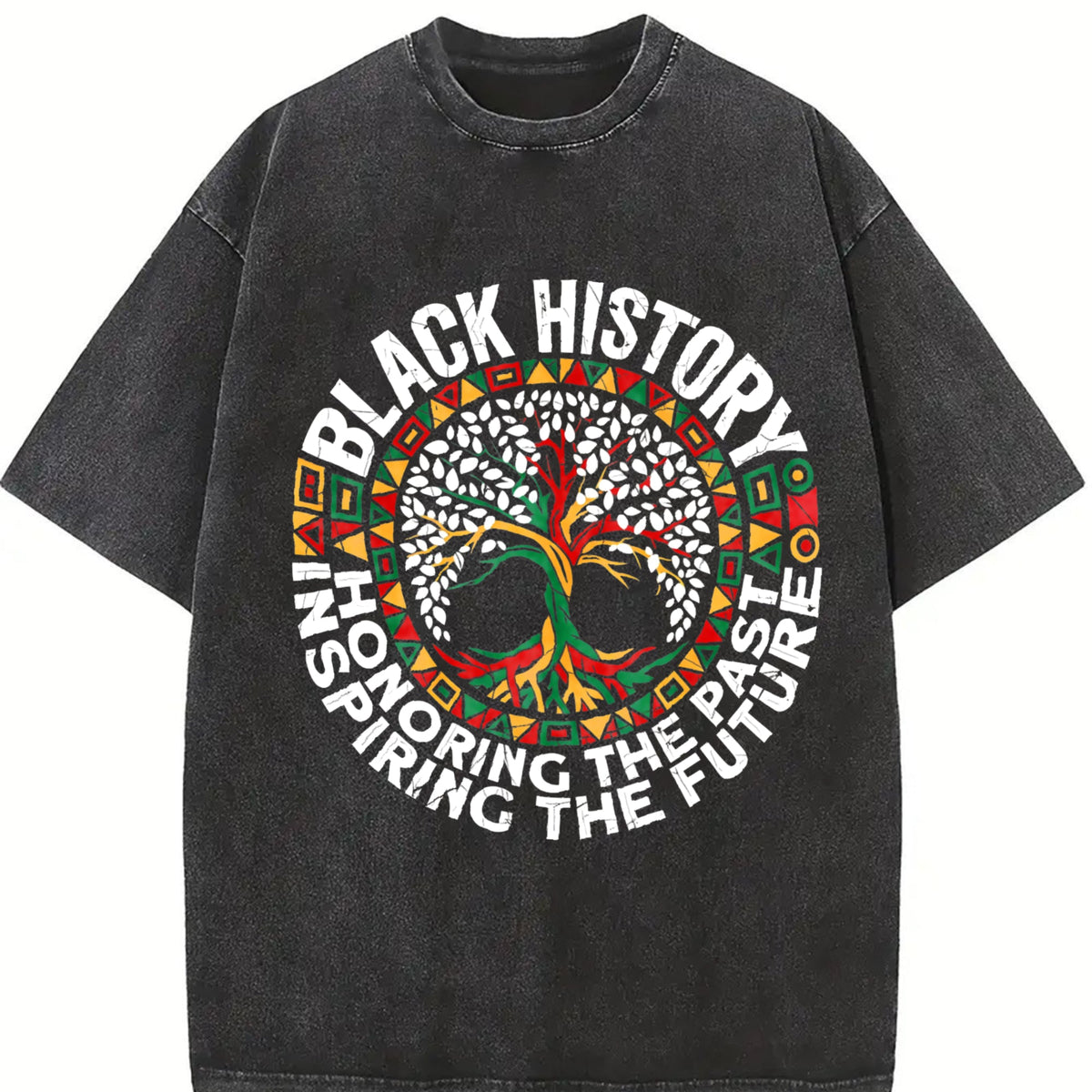 Tree-shaped Life Fun Vintage Washed T-Shirt product image 2