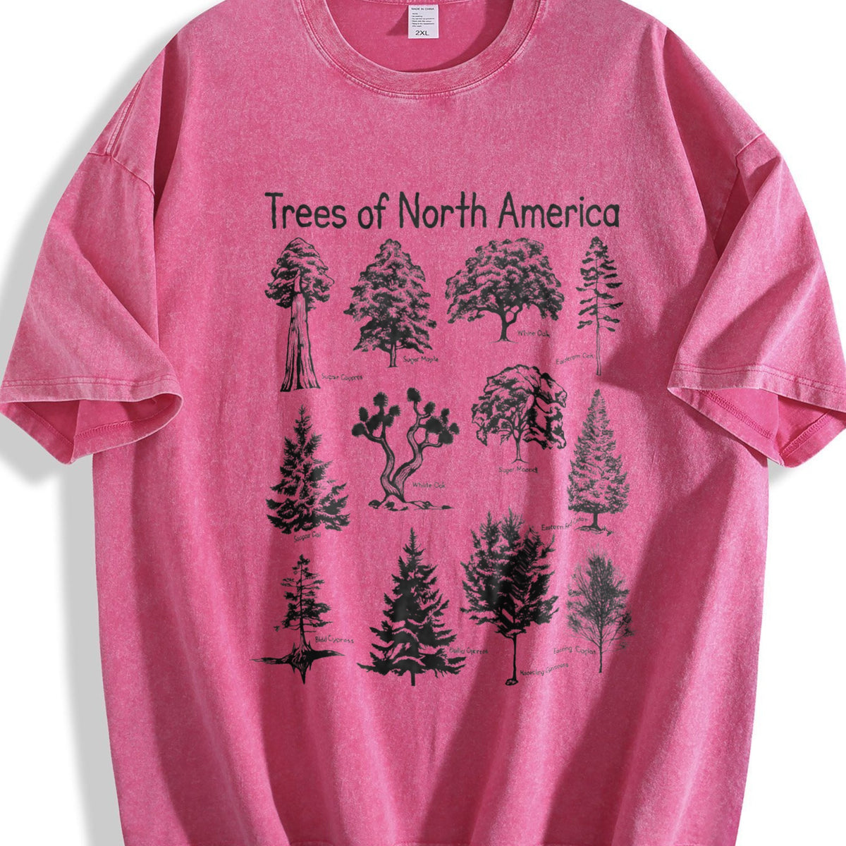 Trees Of North America Vintage Washed T-Shirt product image 7