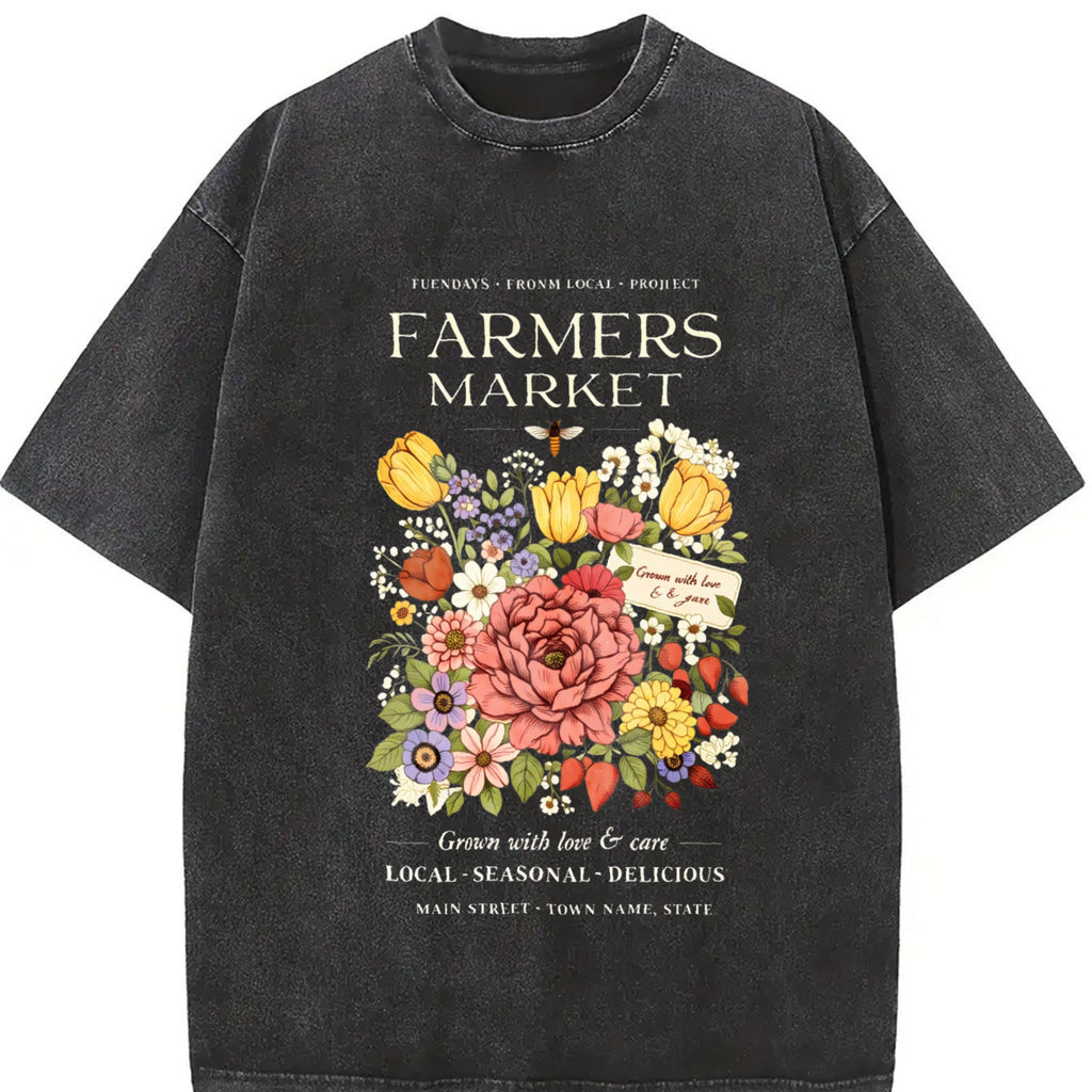 Farmers Market Vintage Washed T-Shirt product image 2