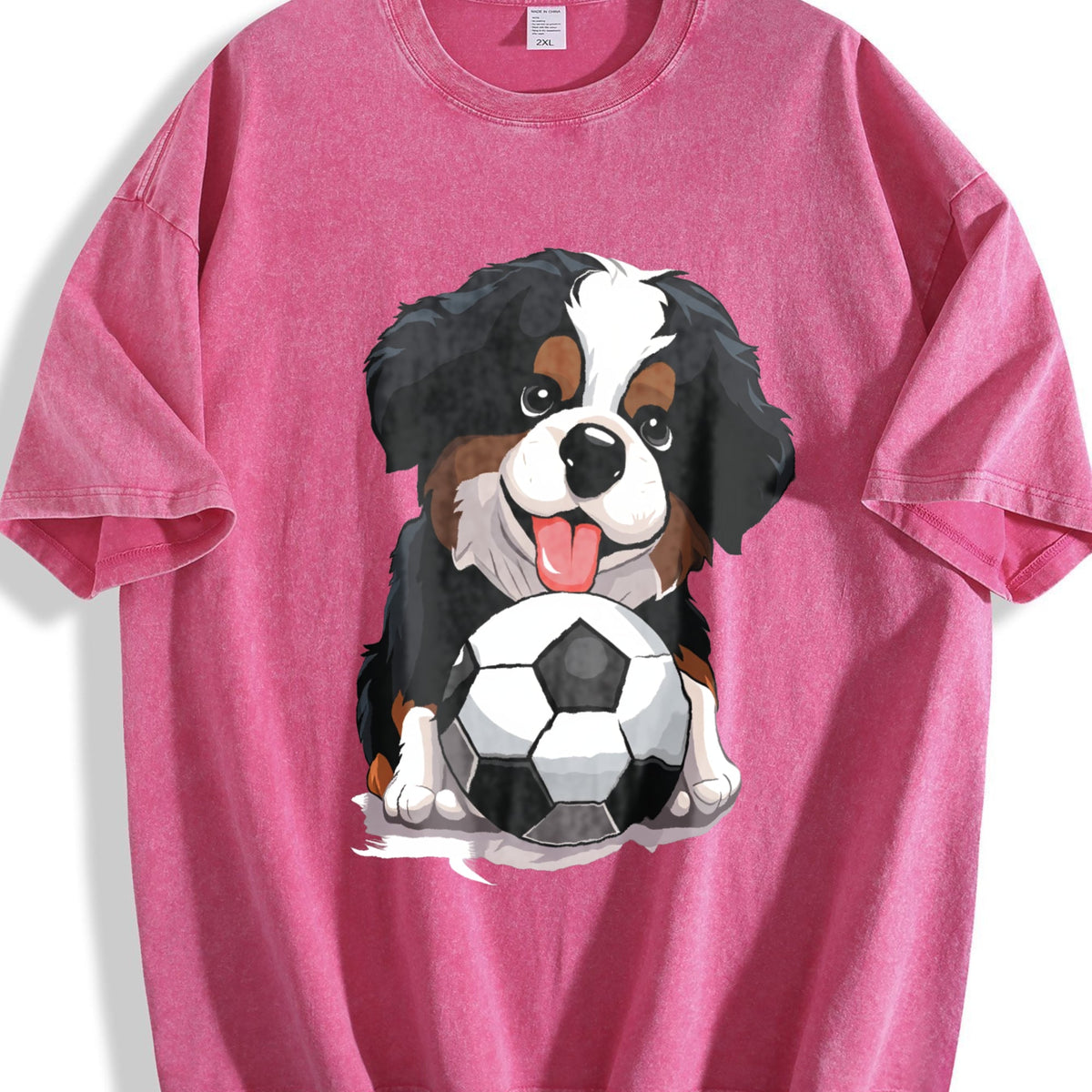 Global Soccer Fan Vintage Washed T-Shirt product image 7