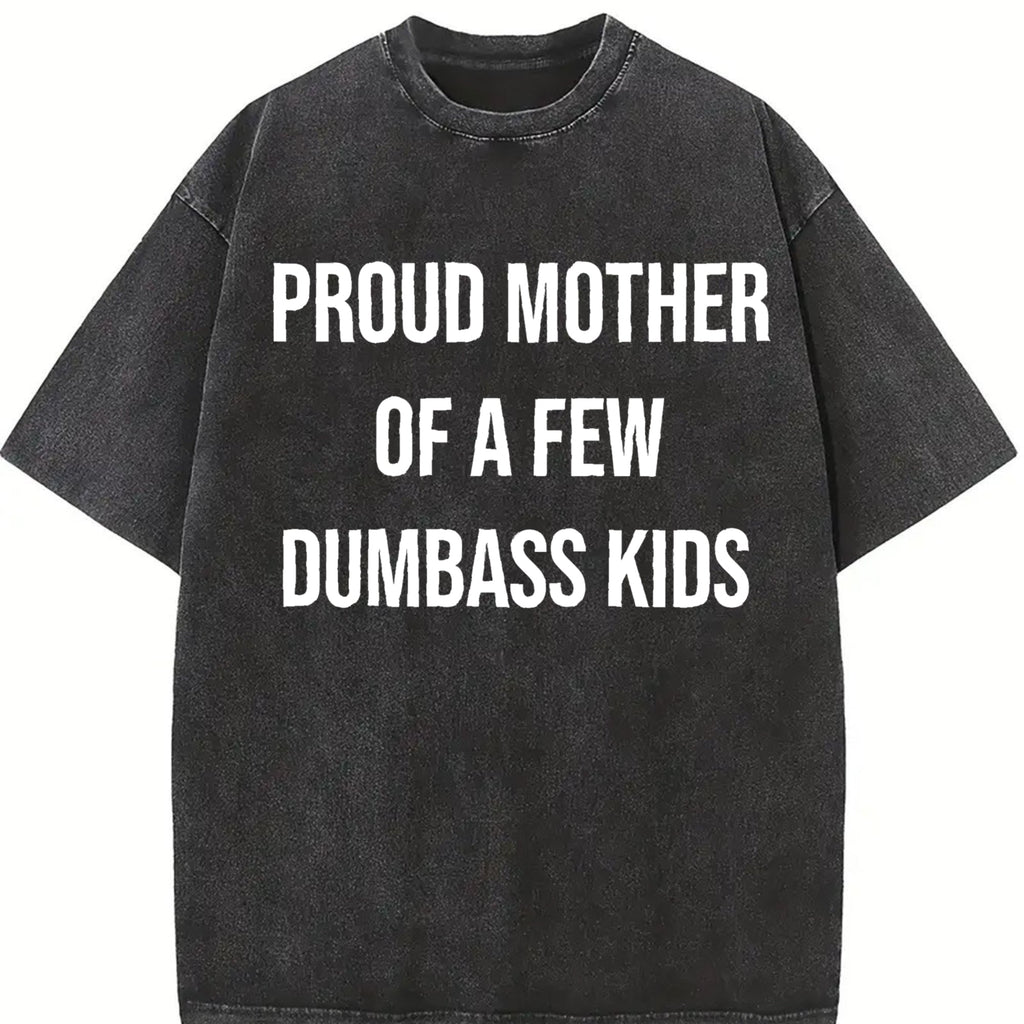 Funny Proud Mother Of A Few Dumbass Sarcastic Mom Vintage product image 2