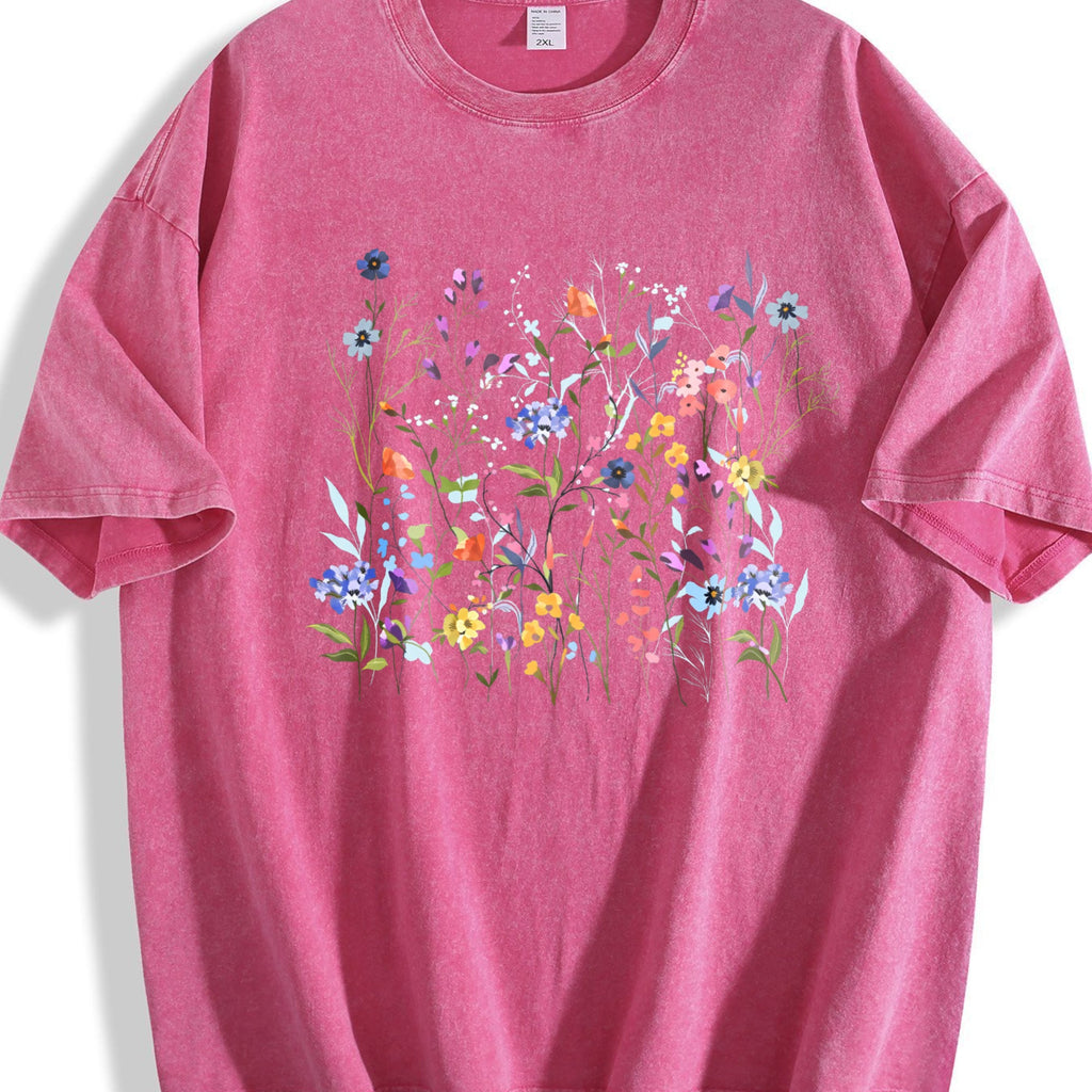 Pressed Flowers Vintage Washed T-Shirt product image 7