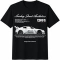 Shein Slogan & Car Cotton T-Shirt product image 1