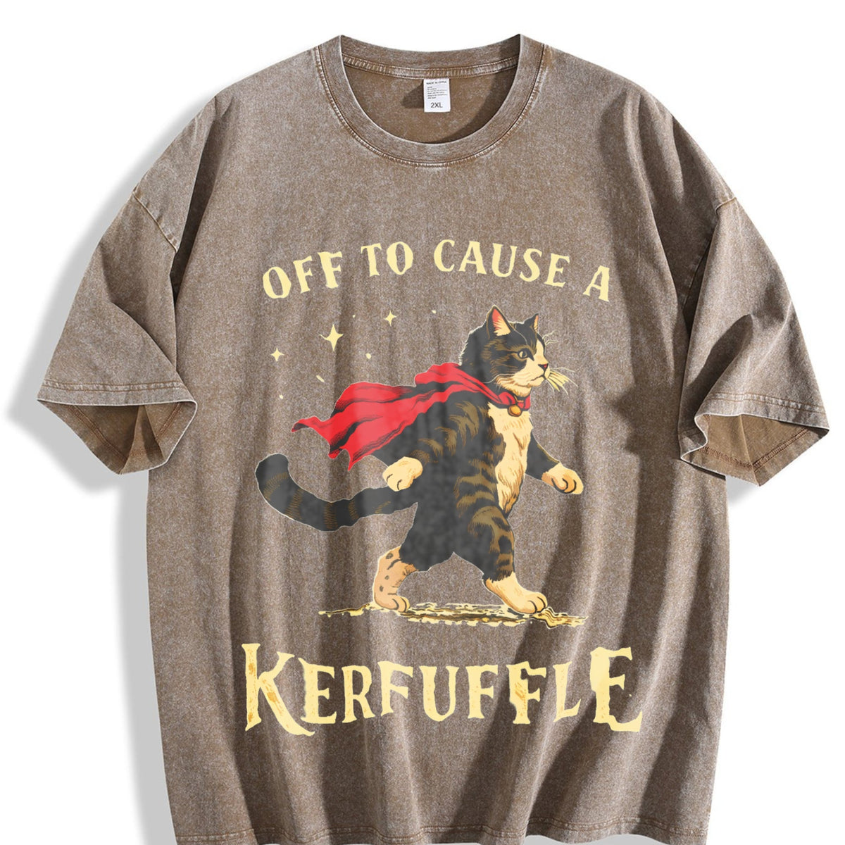 Chic For A Round Neckline Vintage Washed T-Shirt product image 3