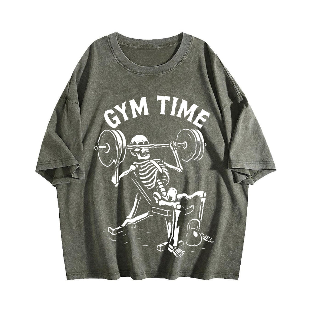 Gym Motivation Vintage Washed T-Shirt product image 4