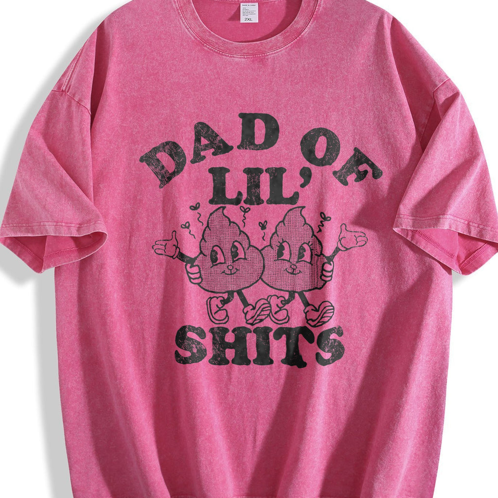 Funny Dad Of Lil Shits Sarcastic Fathers Day For Vintage product image 7