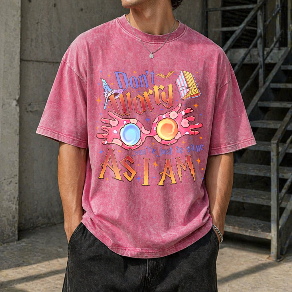 Magical Glasses Wizard Movie Vintage Washed T-Shirt product image 14