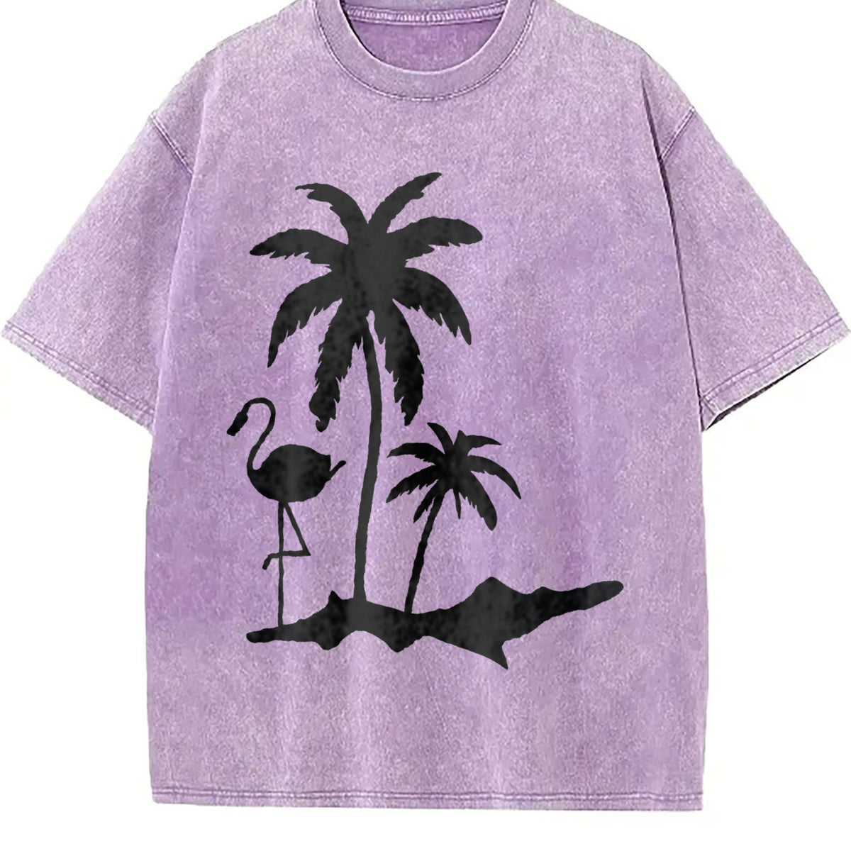 Tropical Palm Tree Vintage Washed T-Shirt product image 6