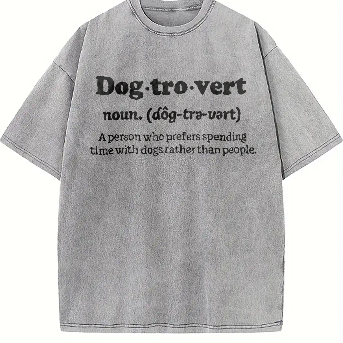 Dogtrovert Vintage Washed T-Shirt product image 5