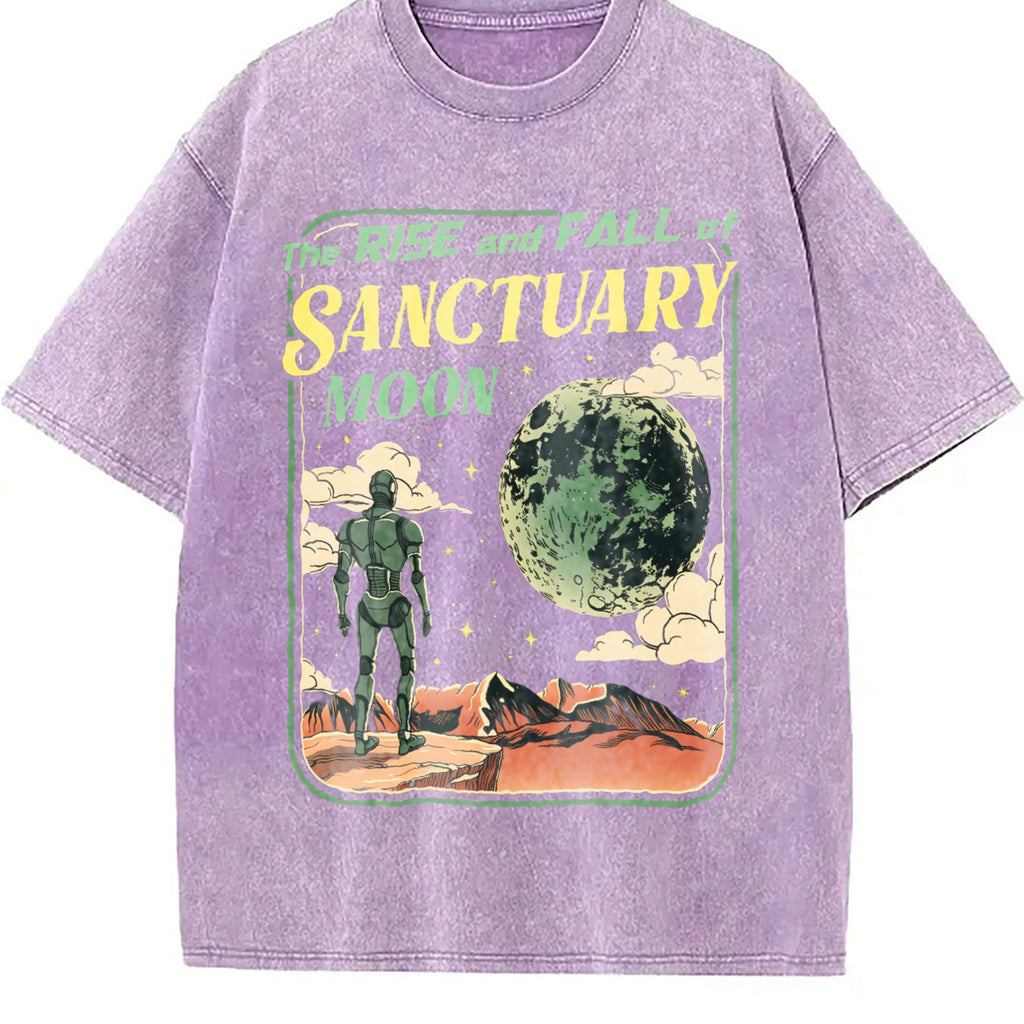 The Rise and Fall of Sanctuary Moon Vintage Washed T-Shirt product image 6
