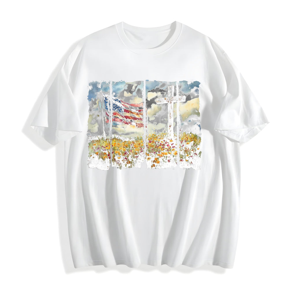 Christian America 250th Anniversary Cotton T-Shirt product image 2