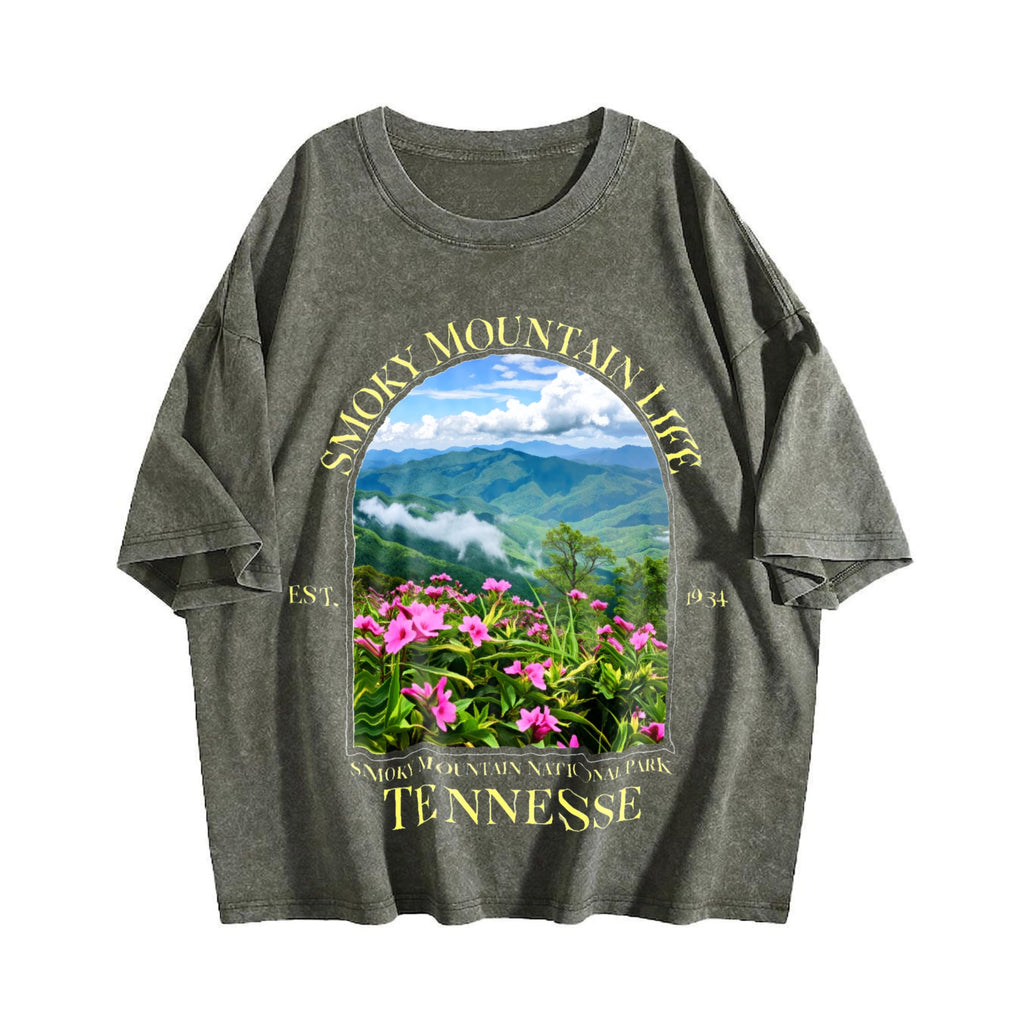Smoky Mountain Life Vintage Washed T-Shirt product image 4