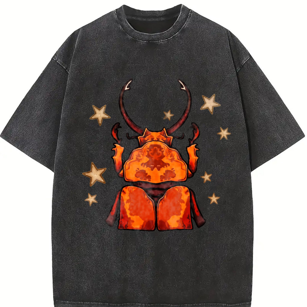 Beetle & Star Vintage Washed T-Shirt product image 2