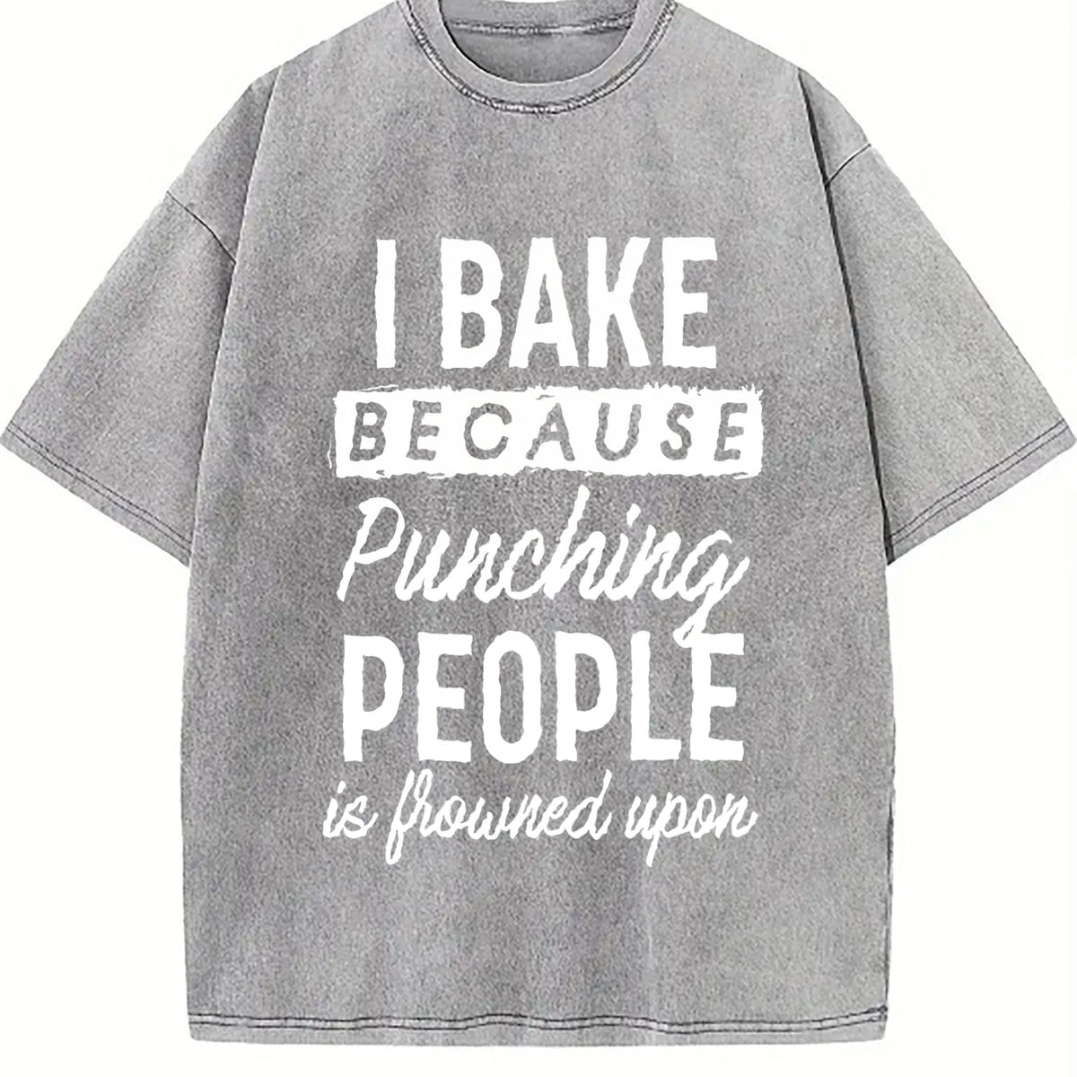 I Bake Because Punching People Is Frowned Upon Vintage product image 5