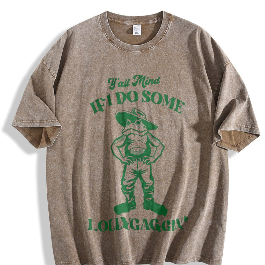 Y'all Mind If I Do Some Lollygaggin' Farmer Frog 90s product image 3