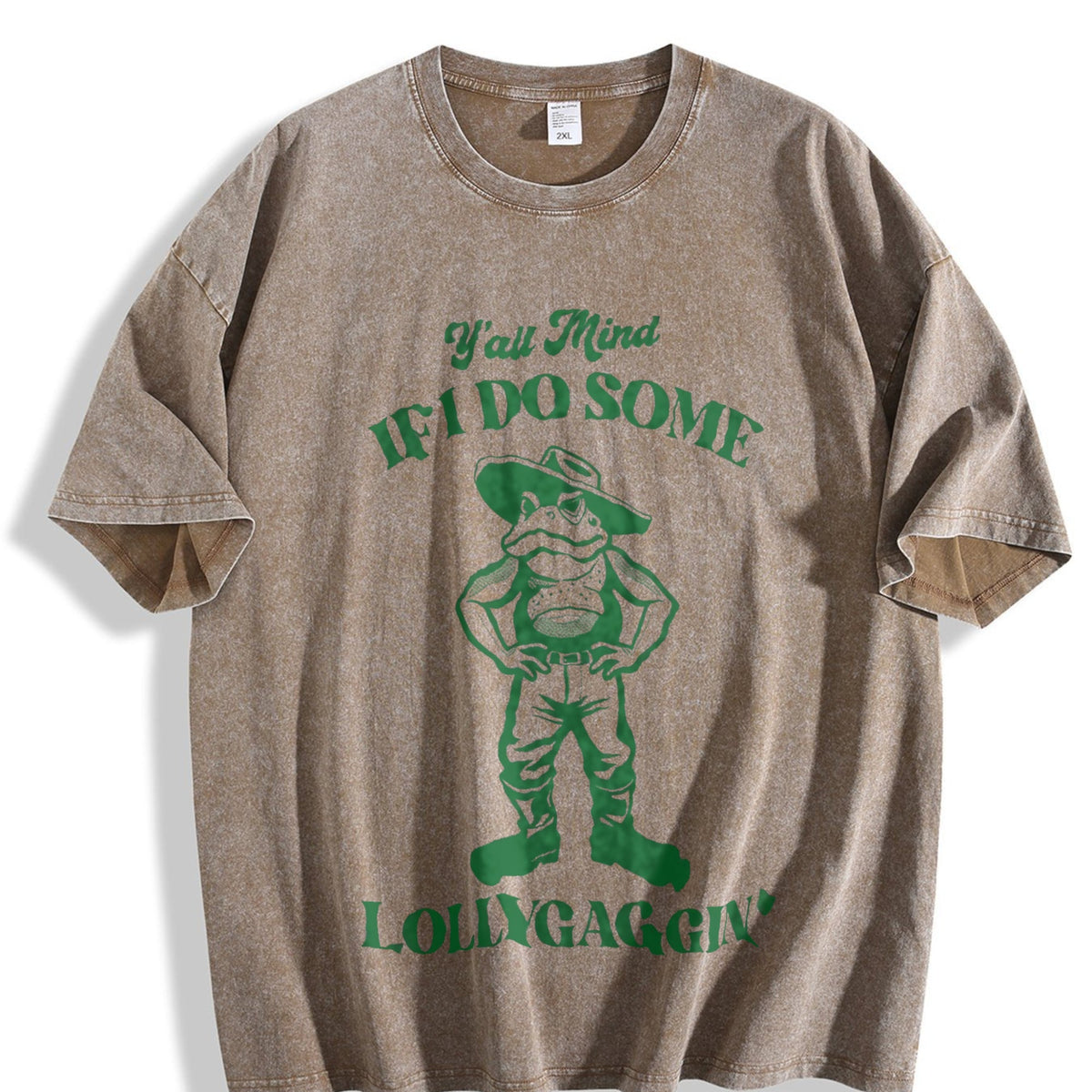 Y'all Mind If I Do Some Lollygaggin' Farmer Frog 90s product image 3