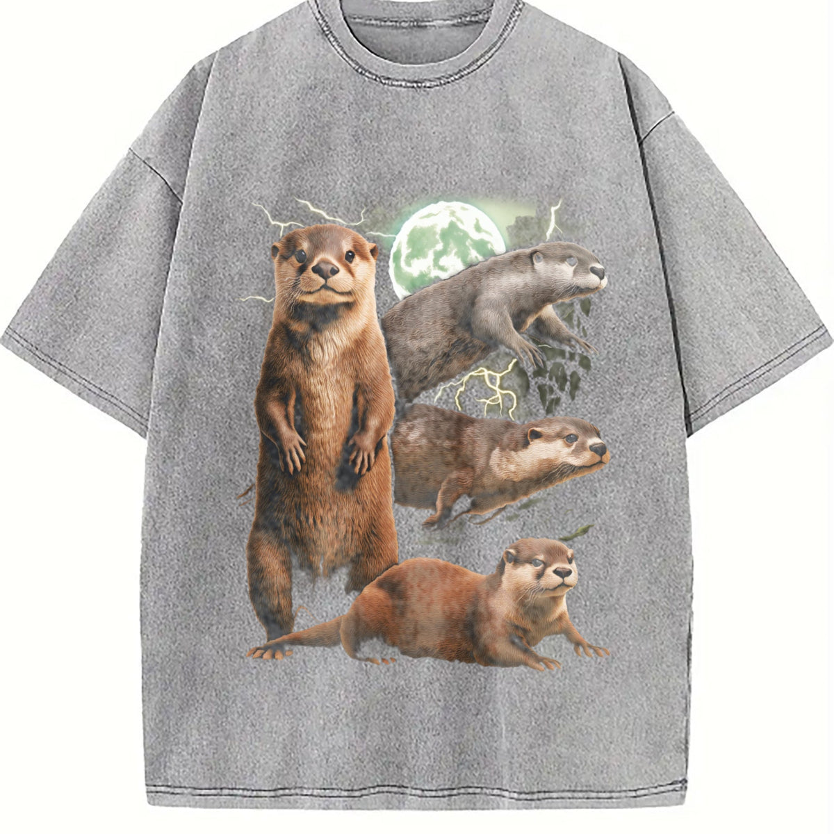 Otters 90s Vintage Washed T-Shirt product image 5