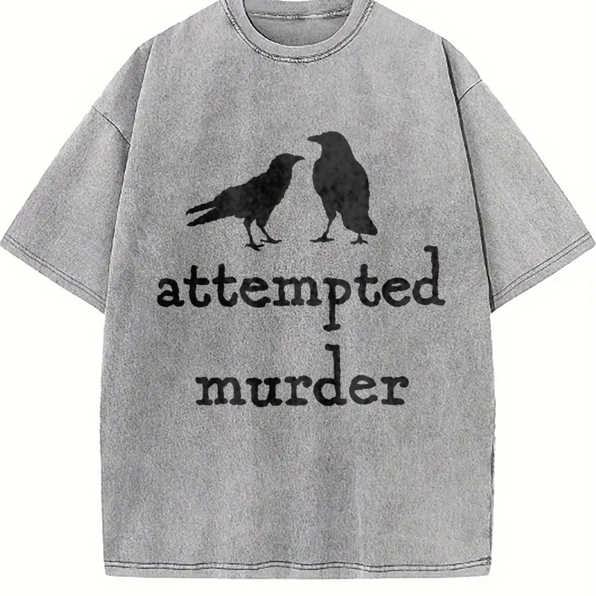 Funny Bird Vintage Washed T-Shirt product image 5