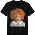 Curly Cat Cotton T-Shirt product image 1