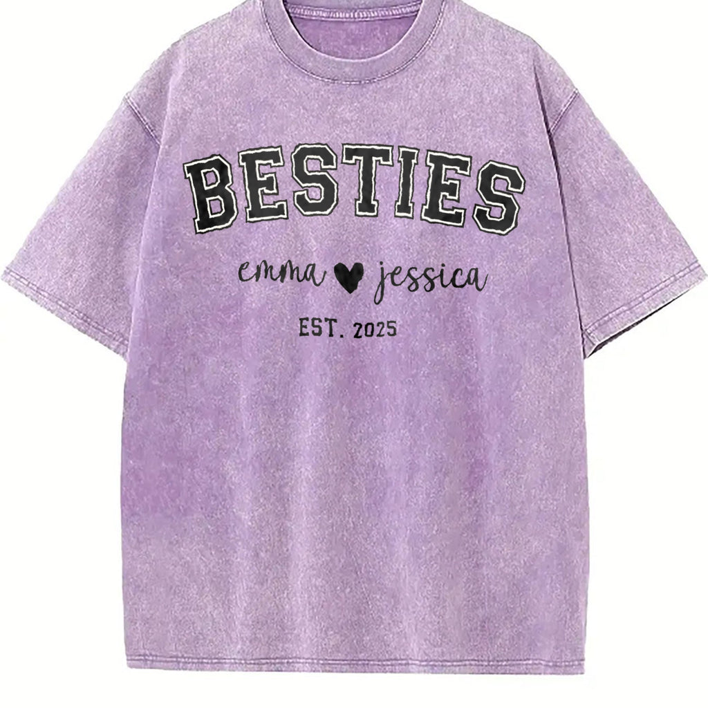 Bestie Vintage Washed T-Shirt product image 6