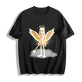 Funny Tung God Sahur Brainrot Meme Cotton T-Shirt product image 1