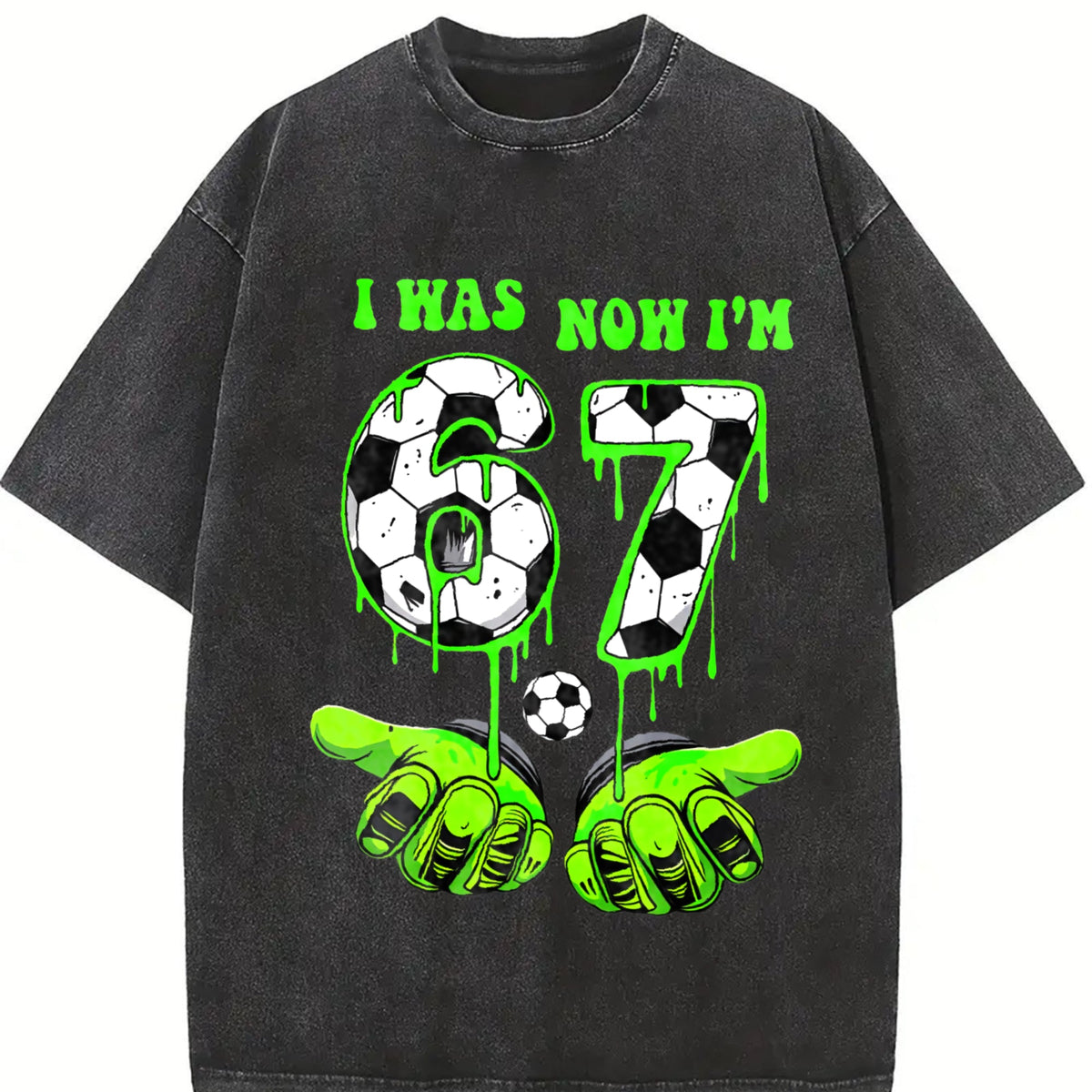 Global Soccer Fan Vintage Washed T-Shirt product image 2