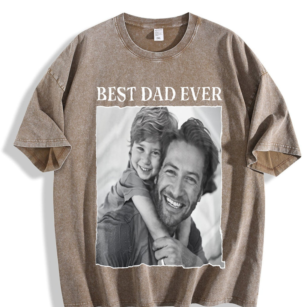 Photo Dad Vintage Washed T-Shirt product image 3