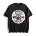 Patriotic Goldendoodle Cotton T-Shirt product image 1