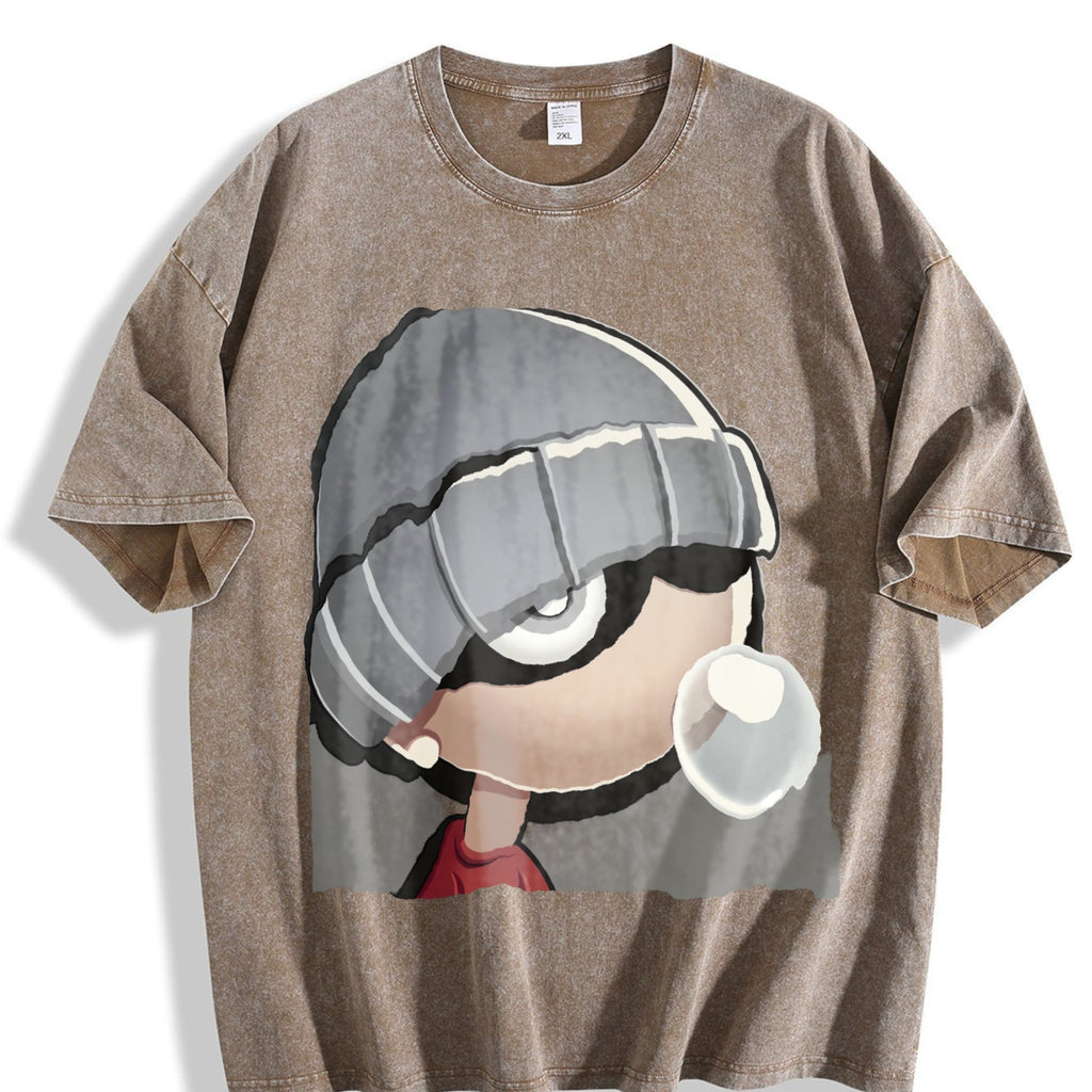 Xbox 360 Beanie Gamerpic - Y2K Gaming Vintage Washed T-Shirt product image 3