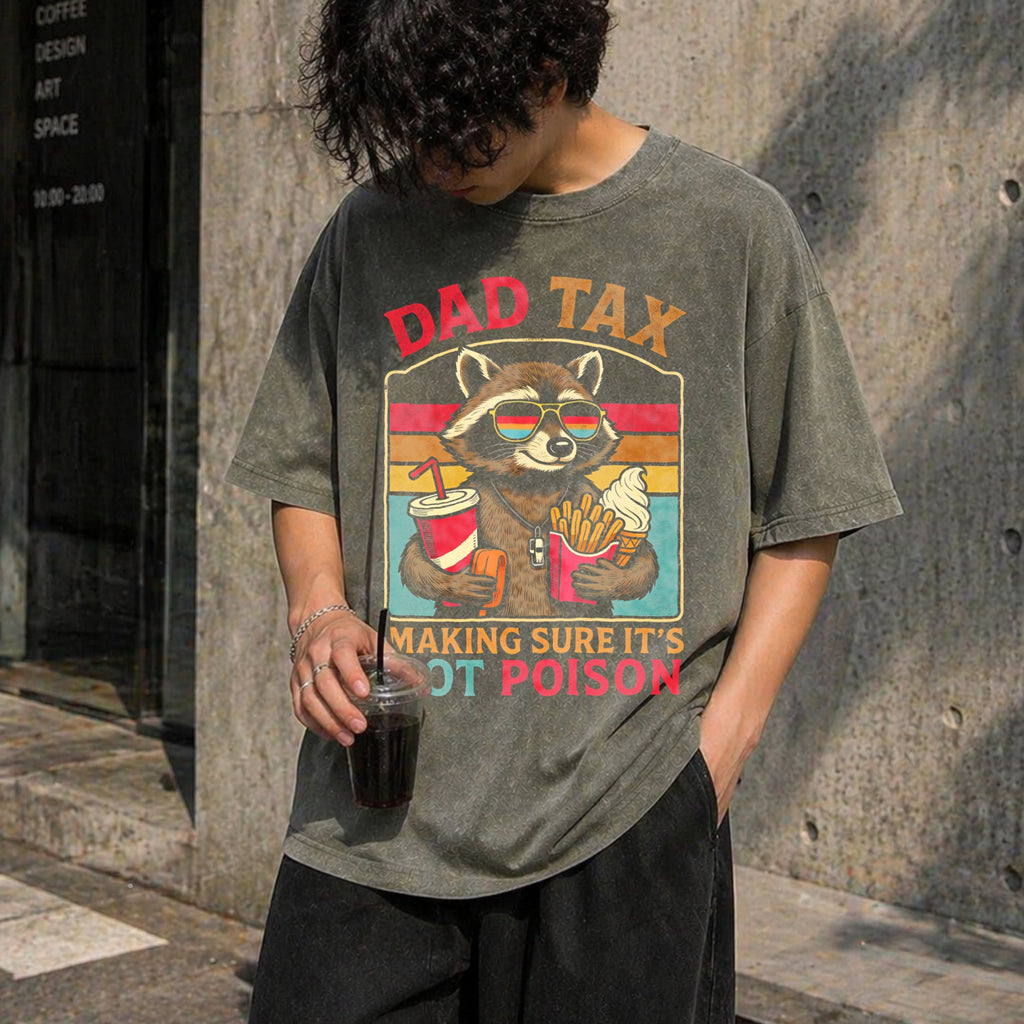 Dad Tax Vintage Washed T-Shirt product image 4