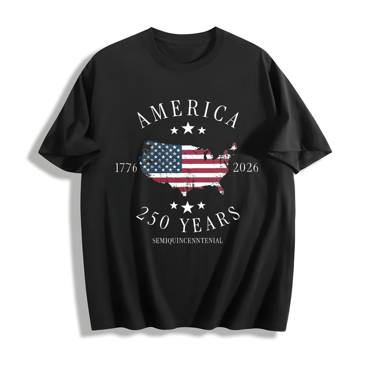 America 250th Anniversary Cotton T-Shirt product image 1