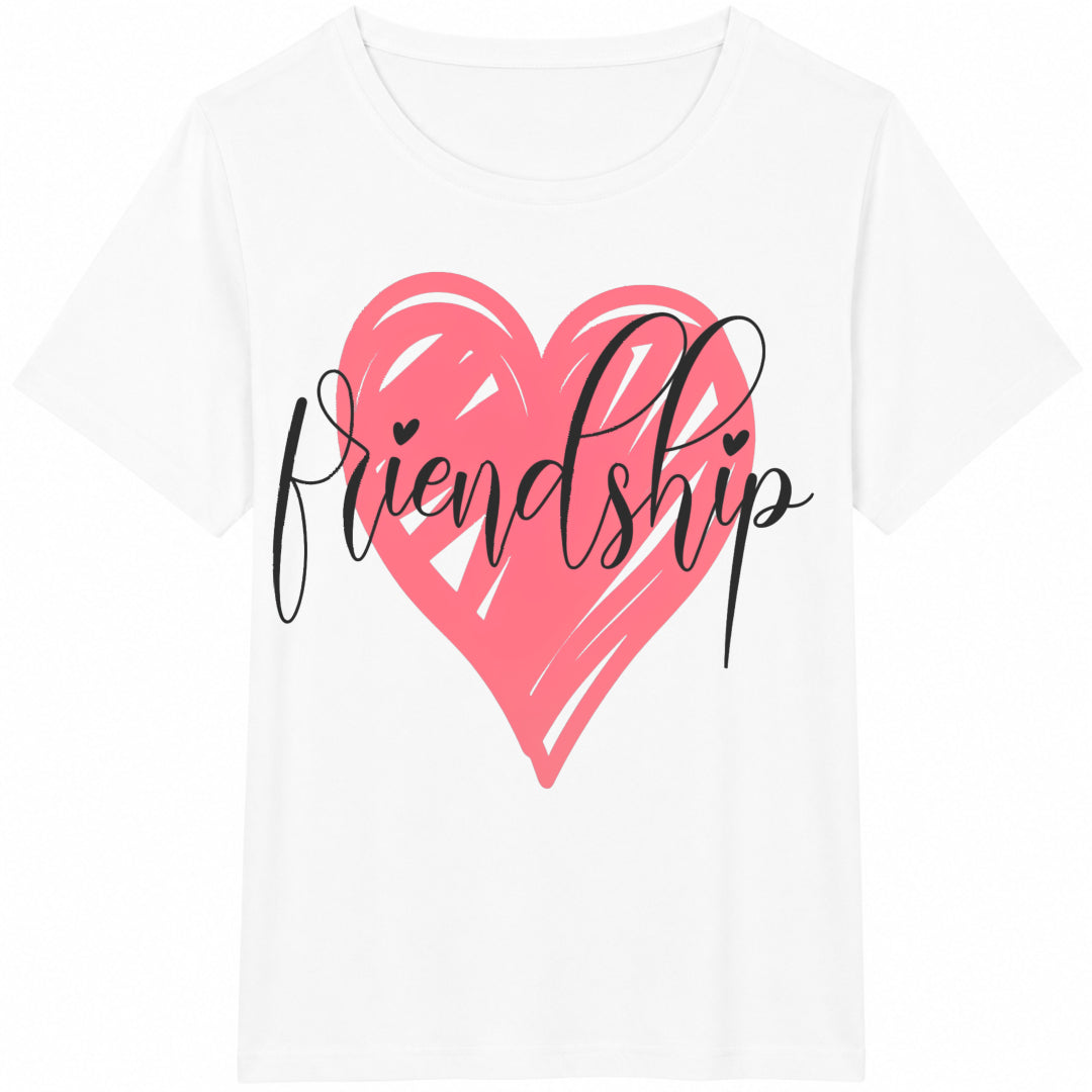 Friendship Heart Cotton T-Shirt product image 2