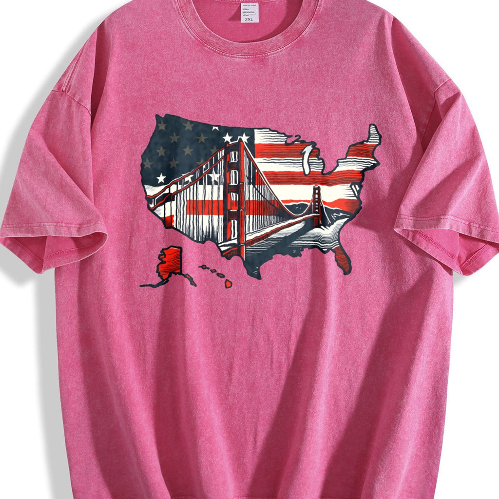 Global Soccer Fan Vintage Washed T-Shirt product image 7