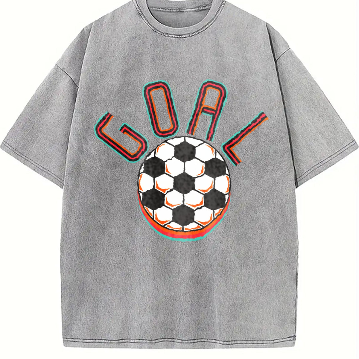 Global Soccer Fan Vintage Washed T-Shirt product image 5