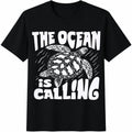 Summer Vacation Ocean Creature & Letter Cotton T-Shirt product image 1