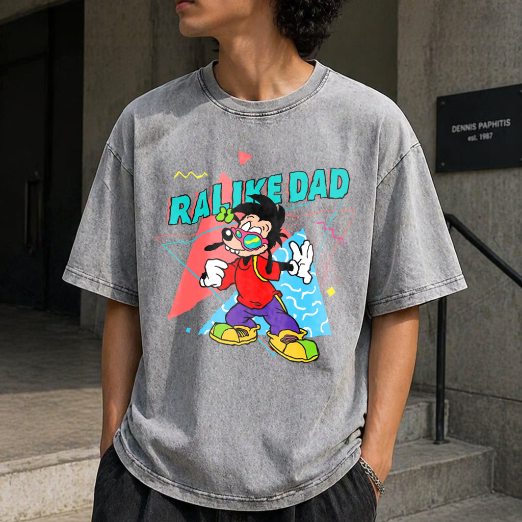 Rad Dad And Like Matching Vintage Washed T-Shirt product image 5