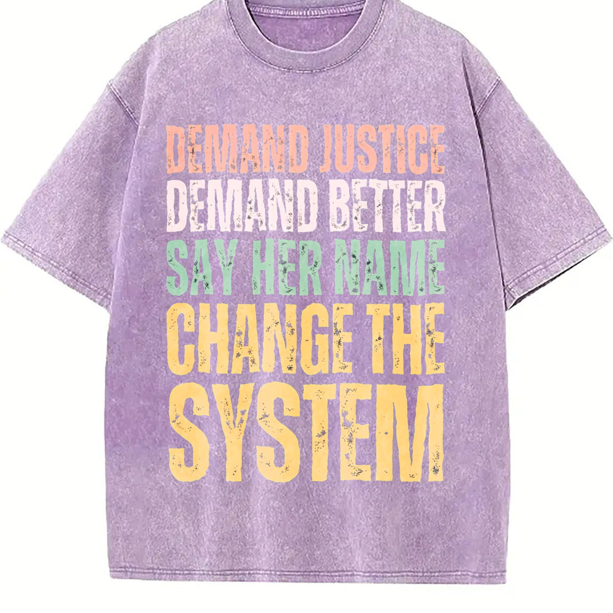 Demand Justice Renee Nicole Good Anti Ice Vintage Washed product image 6